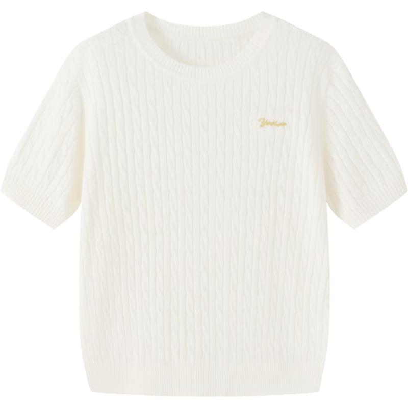 YEEHOO Girls  Wool Blend Short Sleeve T-Shirt 150