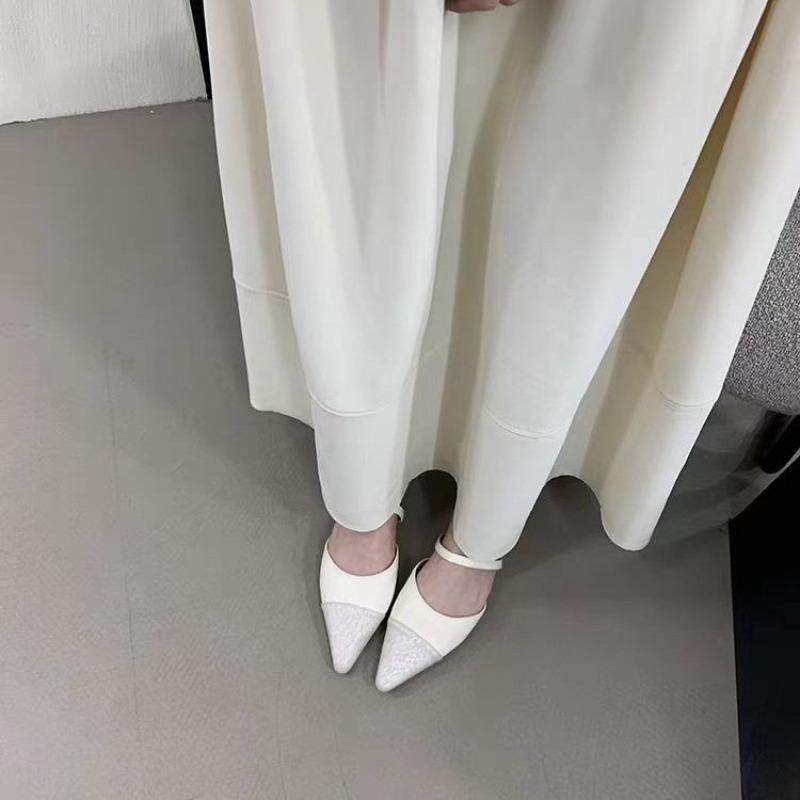 Fashion New Style Shoes for Women Fashion Slip on Women's Pumps Pointed Toe Shallow Solid Dress Low-heeled Casual Office Ladies Shoes