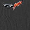 Chevrolet Unisex Adult The Vette Medallion Heather T-Shirt