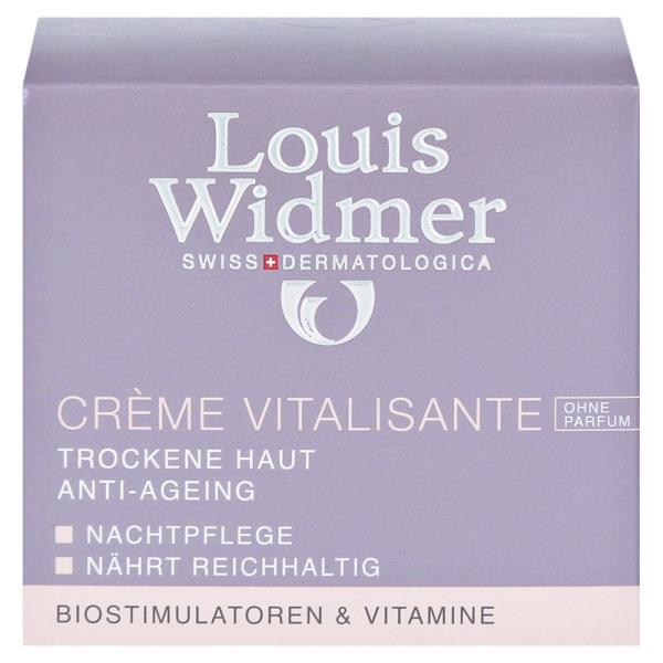 Louis Widmer Vitalisierende Creme ohne Duft, 50 ml