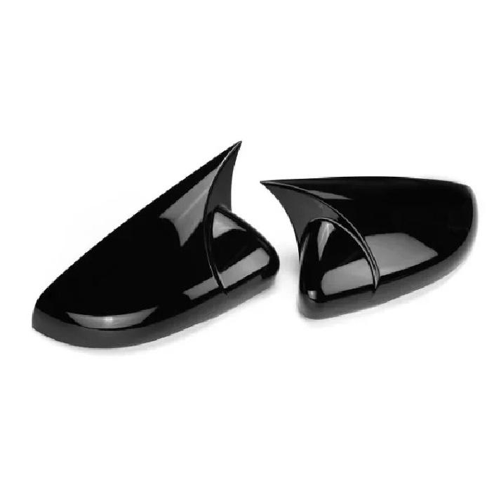 2x Carbon Look Side Wing Mirror Cover For VW For Volkswagen Golf 6 MK6 GTI GTD 2009-2013 Side Rear View Mirror Cap Cover bbd