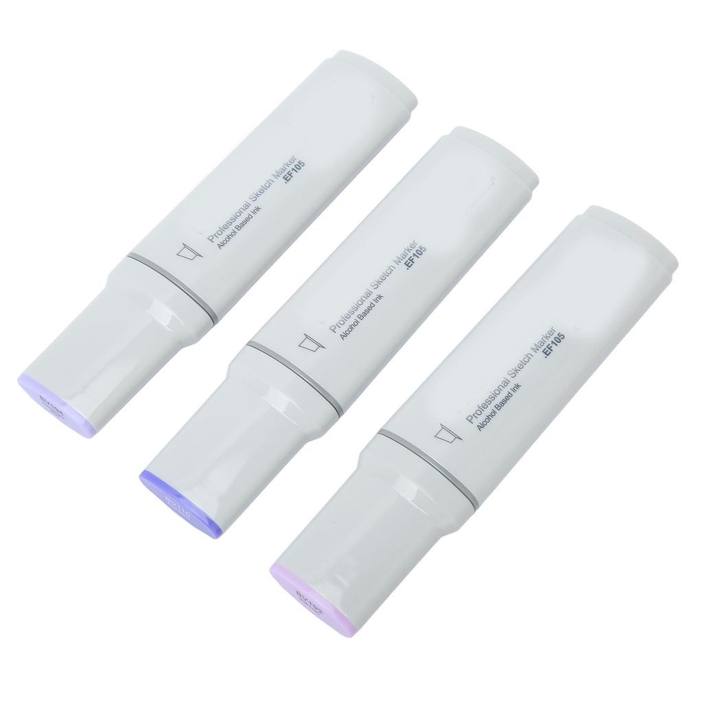 Set di 3 pennarelli Jumbo Professionali Grandi Larghi HD Pittura a Essiccazione Rapida Pennarello Set per Pittura Disegno