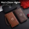 Car Logo Men's Long Wallet Multifunctional Handbag Card Bag Coin Purse For T6 V40 V50 V60 V70 V90 XC40 XC60 XC70 XC90