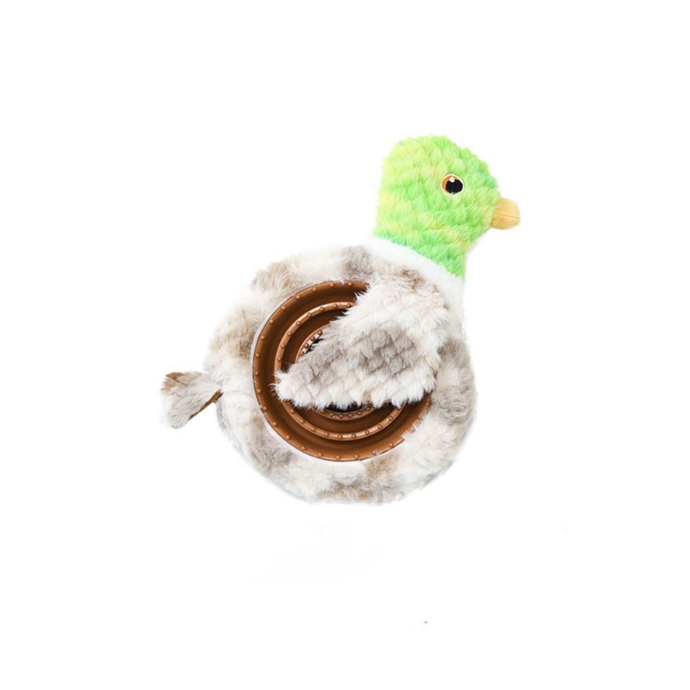 

Устойчивые к укусам игрушки для тренировки питомцев, игрушки-диски для щенков в форме животных, игрушка для собак с вытекающей едой, для чистки зубов Style E