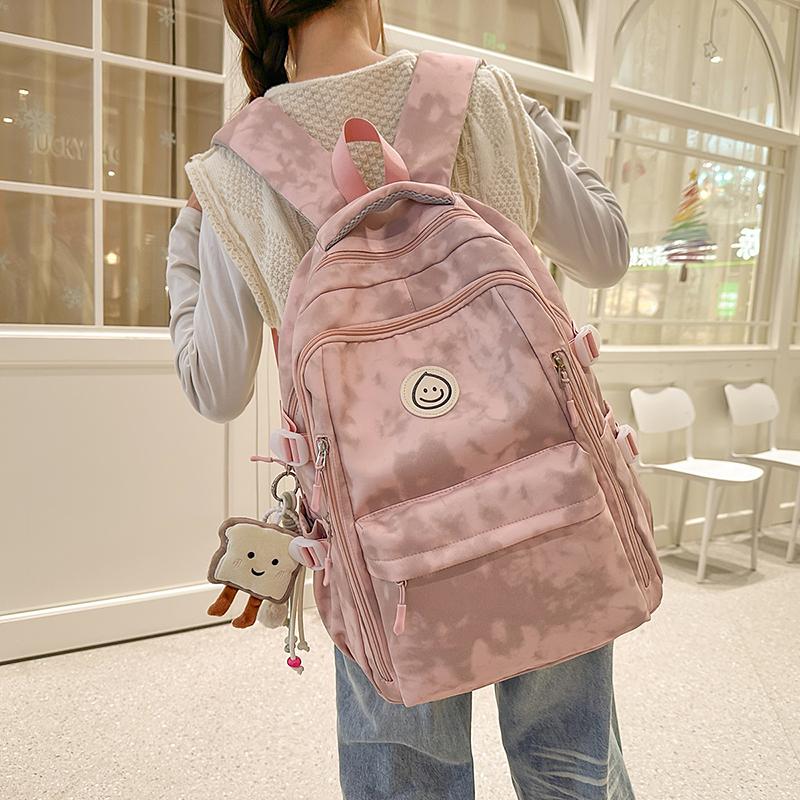 Sac d'école pour lycéen(ne)s, sac à dos grande capacité pour femmes