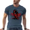 Nemesis Alton Towers Black Track Logo Tshirt Work Short Sleeve Cotton Top