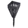 Cemetery Vase Decorative Plastic Cone Shaped for Lawn and Graveyard with Drainage Hole Grave Decoration