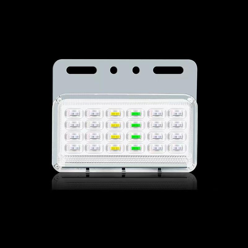 Led Side Light 24V Waterproof For Truck Trailer And Bus Wide Waist Light Suitable For Side Marker And Rear Light Applications