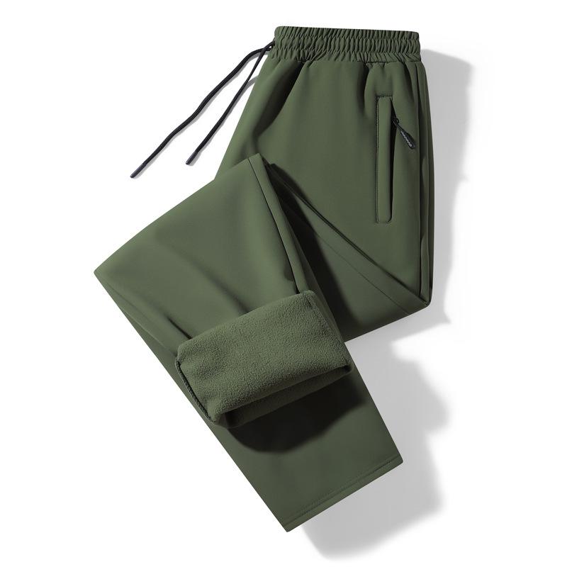 

Мужские осенние походные брюки софтшелл с флисовой подкладкой, ветрозащитные, водонепроницаемые, 2024 3XL