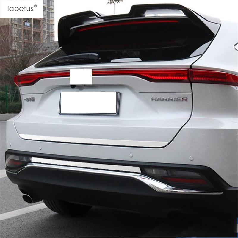 Auto Heckklappe Zierleiste Kofferraumklappe Verkleidung Blende Heckklappenabdeckung Zierleisten Zubehör Passend für Toyota Harrier Venza