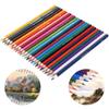 24Pcs Colored Pencil WaterSoluble Multicolor Iron Bucket Packed Children s Painting Tools