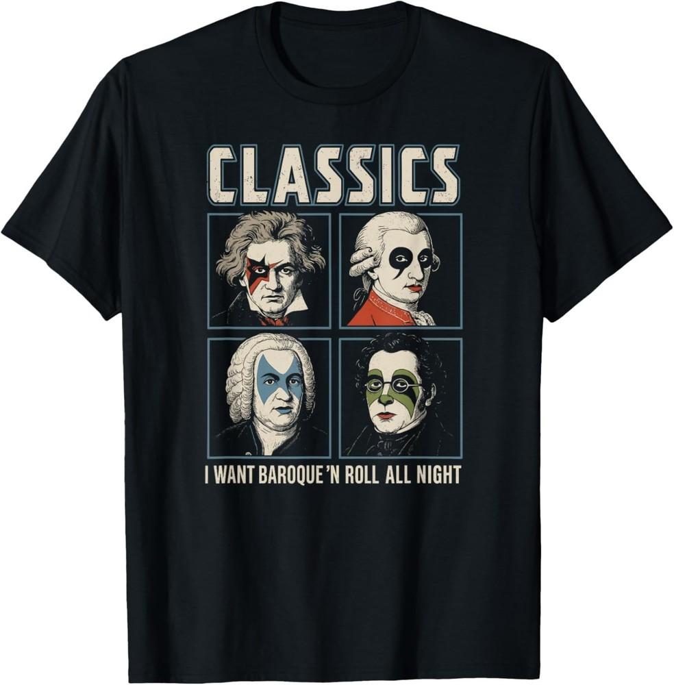 Classics Band Tour, Classical Music Composer Rock Tour T-Shirt Unisex T-Shirt S