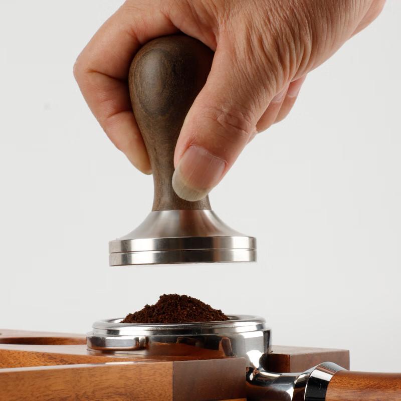 Solid Wood Handle Coffee Tamper