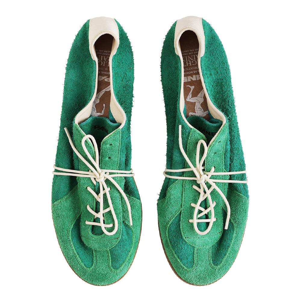 PANE Collezione Allenamento Leggero No Gi Willow Creek Resistente all'Abrasione Antiscivolo Scarpe Casual Basse Unisex Verde PN5217GRN20B