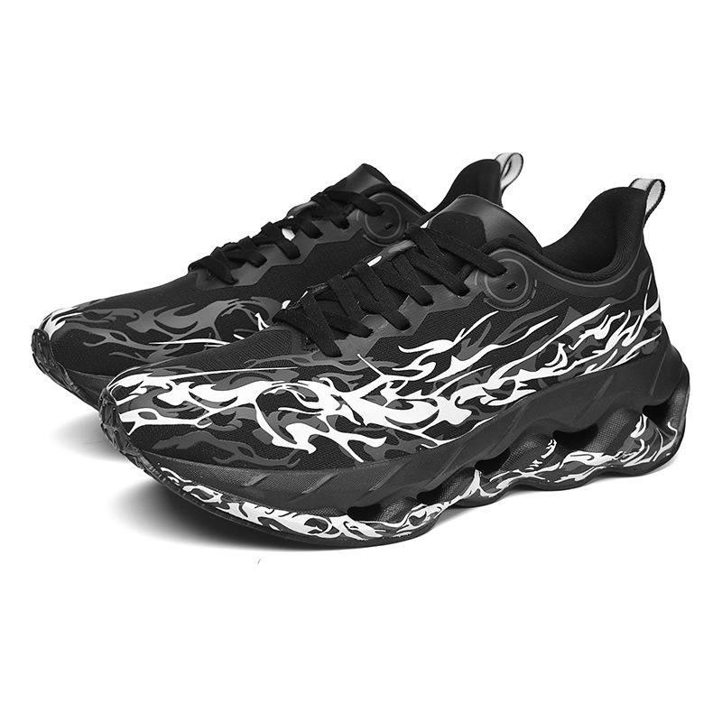 

Luminous running shoes, youth sports shoes, men s shoes, breathable sports shoes, men s and women s medium and light carbon plate rebound running sho 44