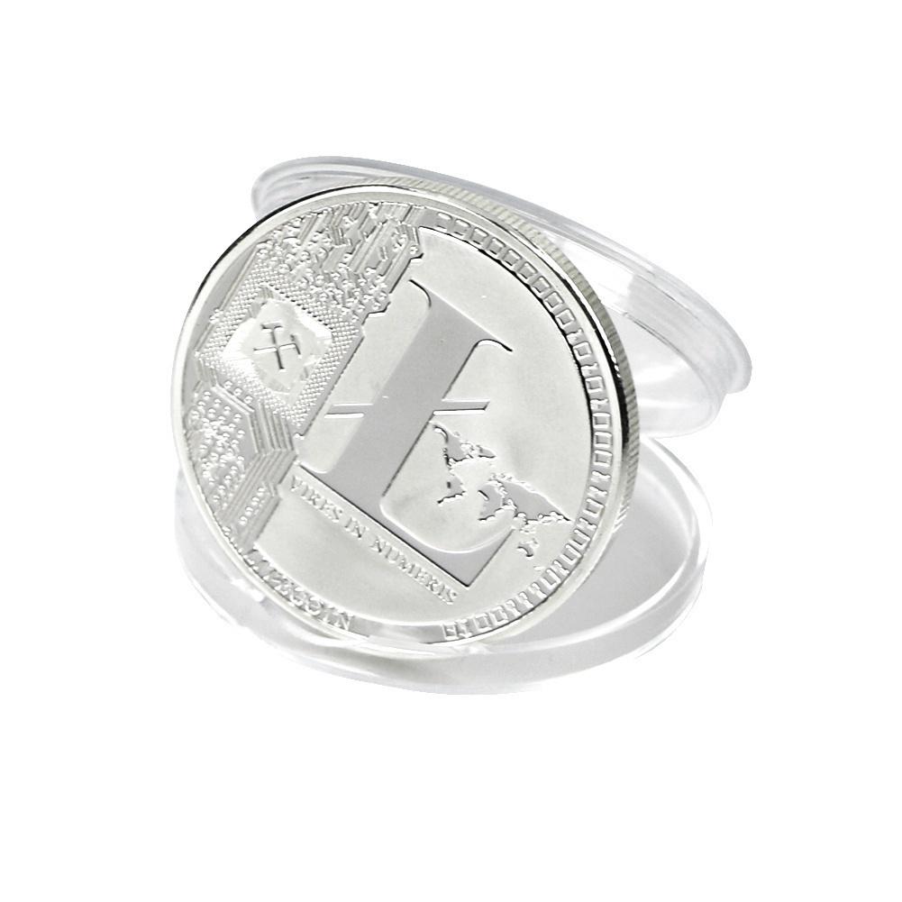 Buy Silver Plated 25 Litecoin Coins Vires In Numeris Commemorative Coin  Collection OLI at affordable prices — free shipping, real reviews with  photos — Joom