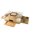 Miling Bamboo Cheese Board with Pull-Out Drawer