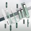 2025 Portable Anti-Splash Carbon Steel Nail Clippers & Ear Pick Set for Men's Manicure