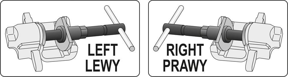 Brake caliper separator kit / YT-06822 / YATO