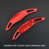 Aluminum Interior Steering Wheel Paddle Shifter Gear Shift Extension For Toyota Camry Avalon Corolla Red