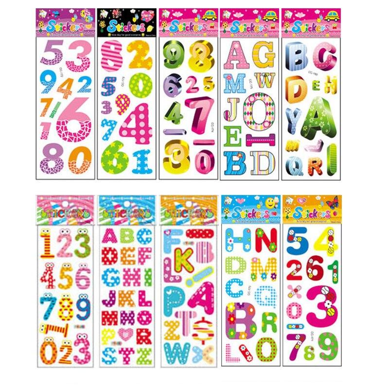 

10 листов разных 3D милых мультяшных наклеек, игрушки, забавные игрушки для детей в альбоме для записей, наклейки для телефона, подарки, животные, тигр, цветы, любовь светло-синий