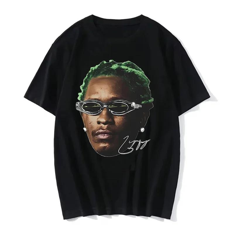 Rapper Tupac Top Streetwear Hip Hop Streetwear Short Sleeve Graphic Print T Shirt Men Women Harajuku Y2K Fashion Loose Oversized Summer New Tee