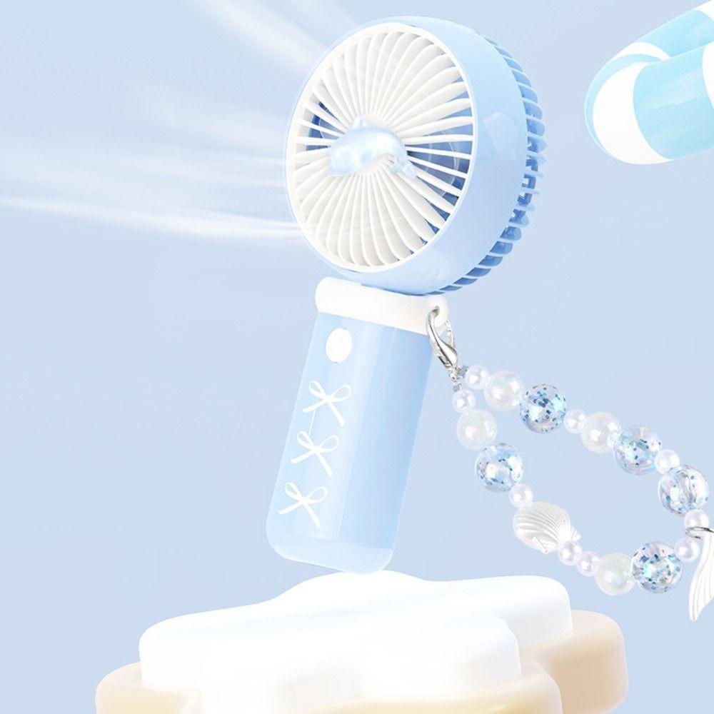 USB Rechargeable USB Cooling Fan  Outdoor Travel Office Study Dorm Home Summer Daily Use Style2