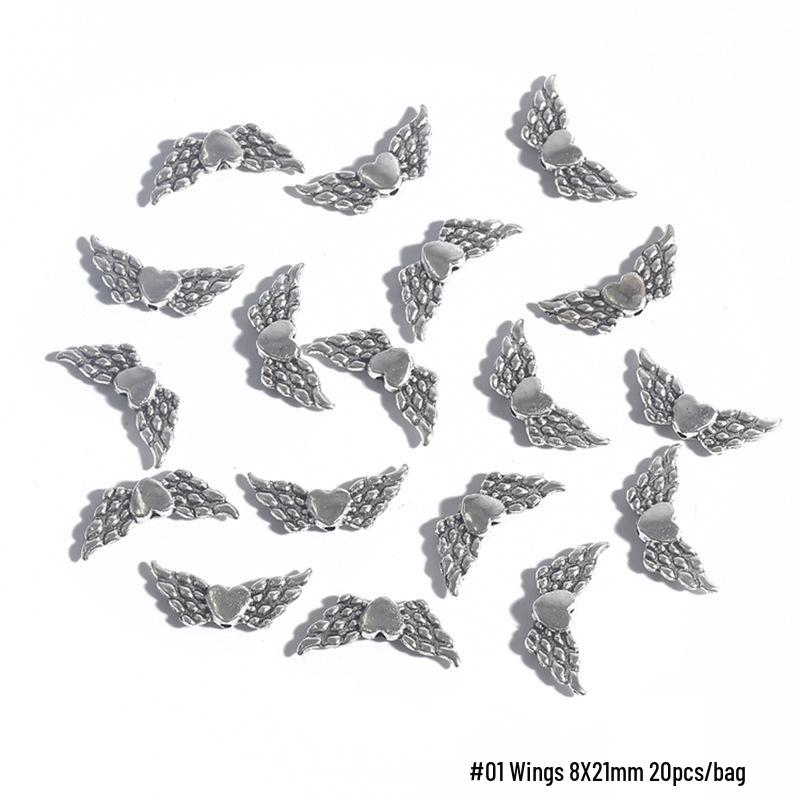 

Сделай сам Сплав Крылья Ангела Ловец Снов Кисточки Серьги и Аксессуары для Ожерелья