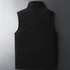Vest Velvet Wool Gilet Autumn Winter Casual Sleeveless Jacket Men Warm Fleece Mens Vest Jacket Black Thick Sleeveless Men's