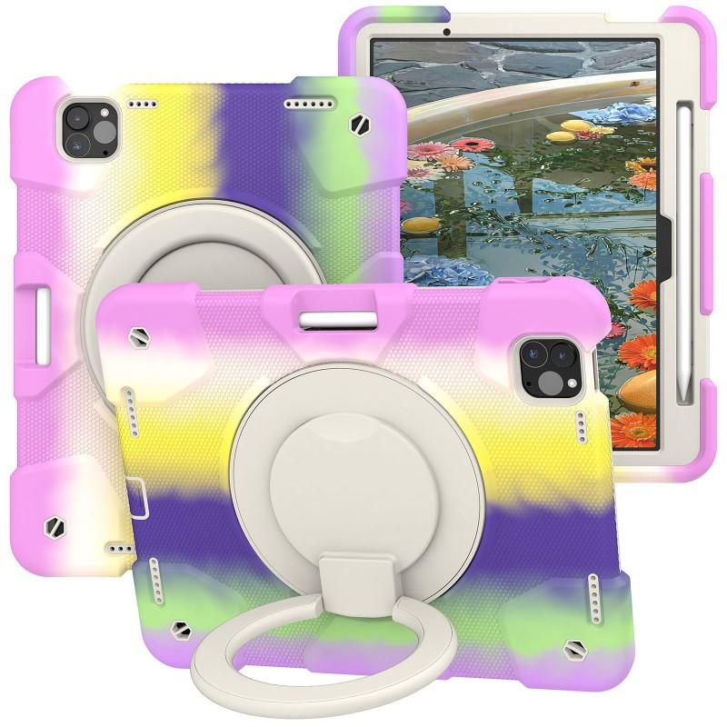Shockproof Full Coverage IPad Air 6 7 Case With Stand Support Handle Strap 11 Inch Pro Tablet