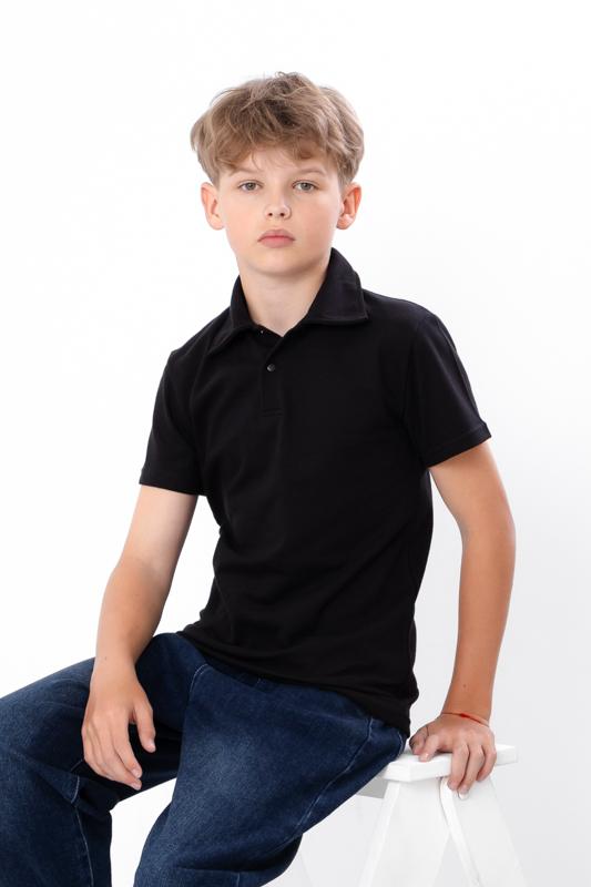 

Boys’ Polo Shirt – Short Sleeves & Button Placket, Summer, 6210-091 HC 128 чорний