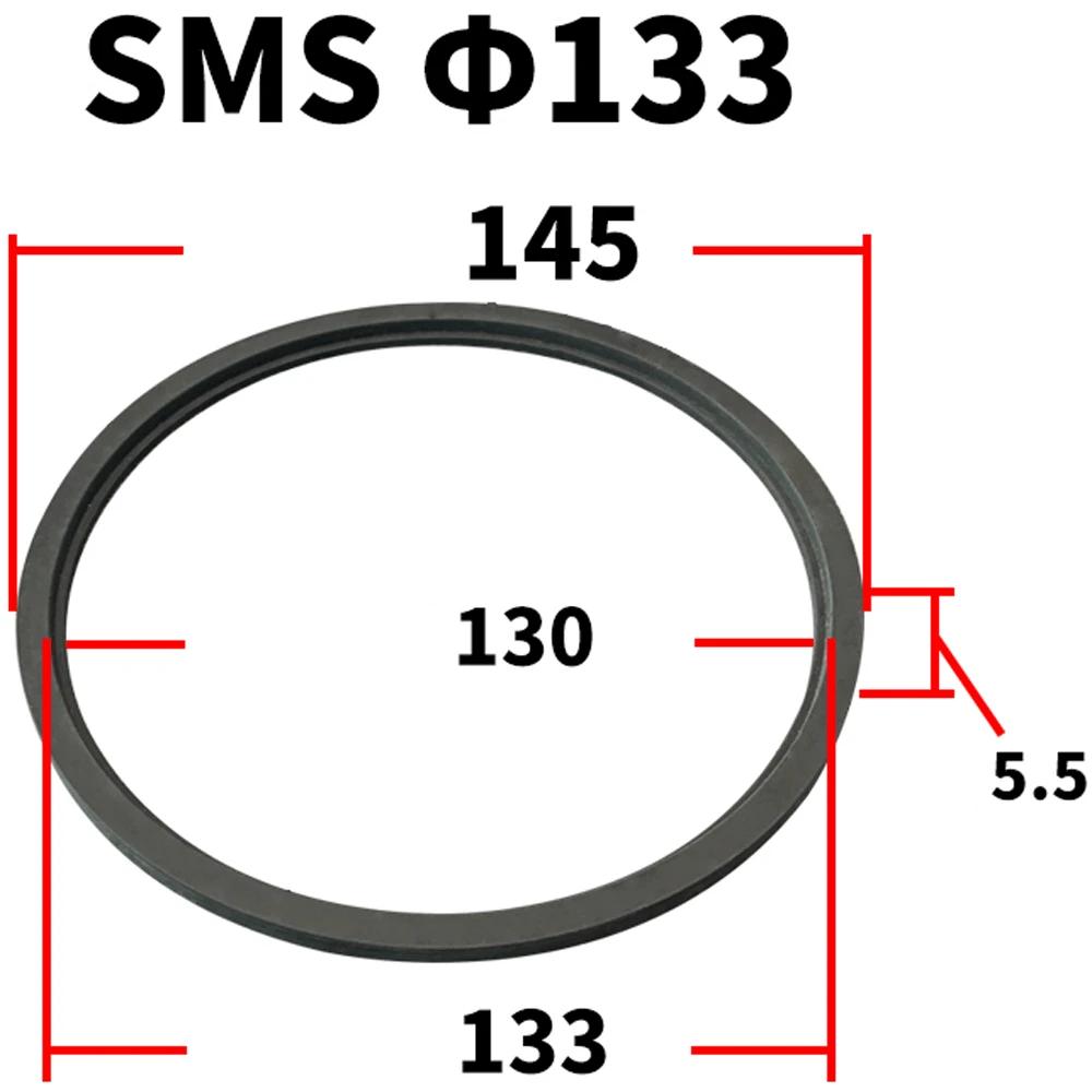 19 25 32 38 45 51 57 63 -159mm EPDM Flat Seal Gasket For Stainless SMS Union Sanitary Homebrew