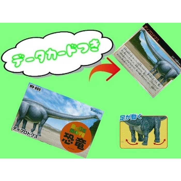 Figurka dinosaura MOVE pod dohledem Kodanshy [Diplodocus] MV-D09