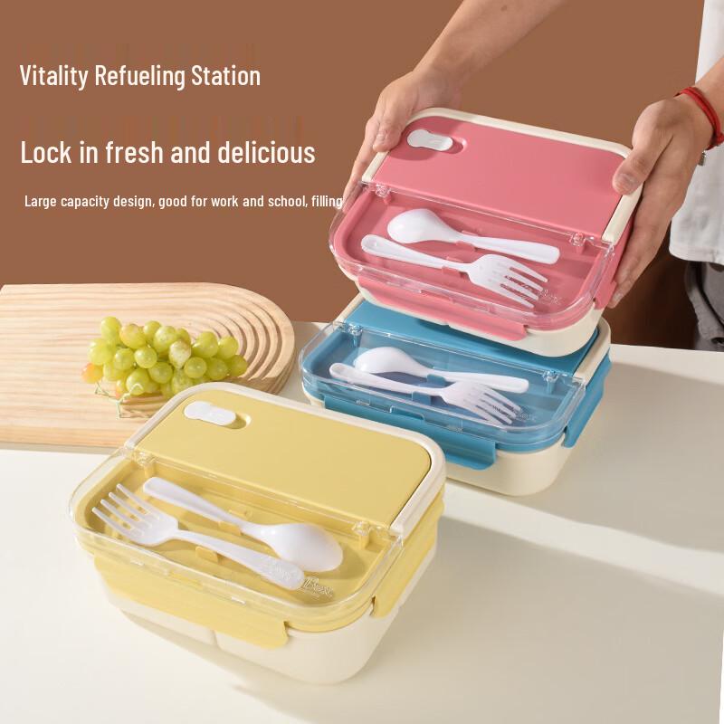 Pintian Microwavable Divided Lunch Box Set