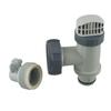 Valvola a pistone per piscina e adattatore per tubo di tipo B compatibile con serbatoi Intex