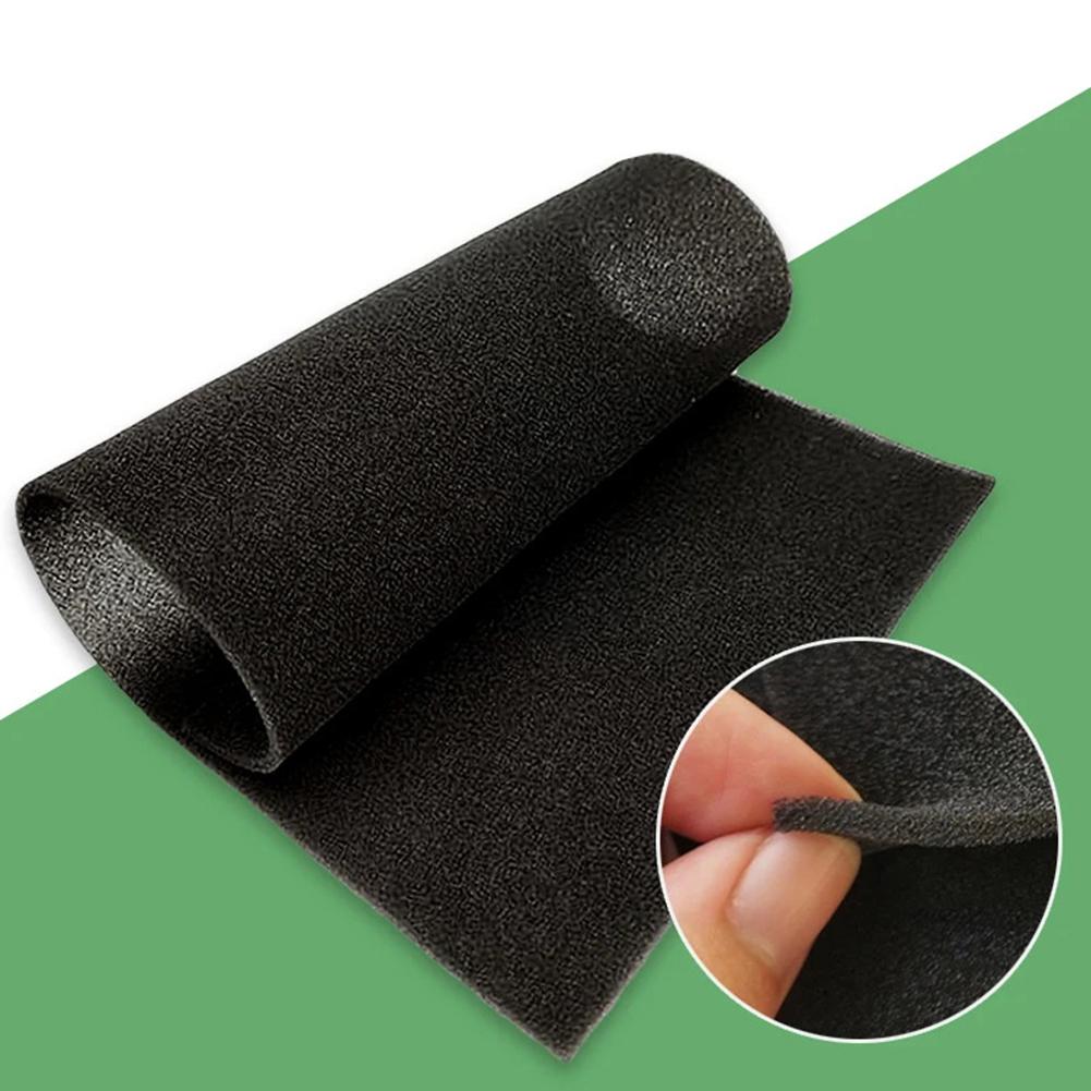 100cm*100cm*10mm Aktivkohlefilter Polyurethan-Konstruktion Aktivkohle-Material Effiziente Filtration