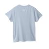 Champion Sports Short Round UV Heat Rubber Pale Sax Women's T-Shirt, CW-BS308, Sleeve, Neck, Quick-Drying, Stretch, Protection, Shielding, Print,