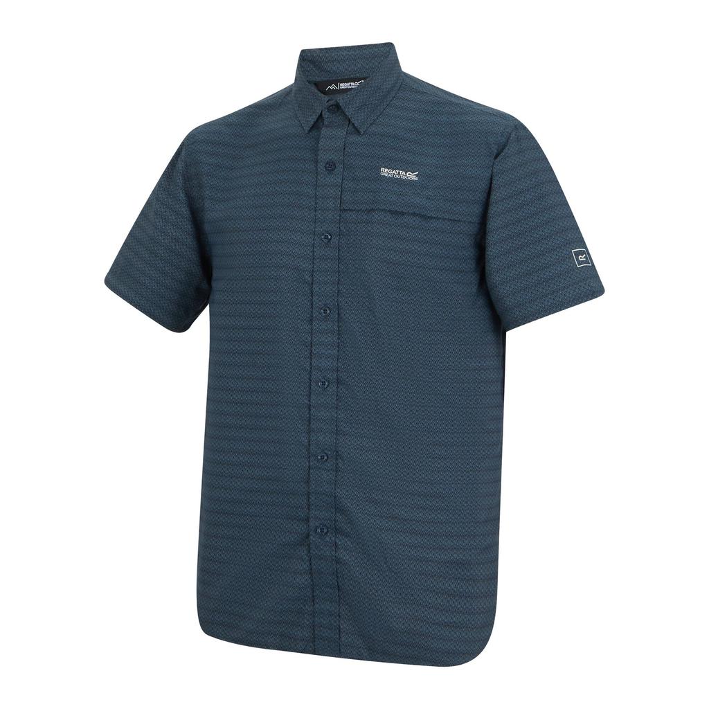 Regatta Mens Mindano Triangle Short-Sleeved Shirt