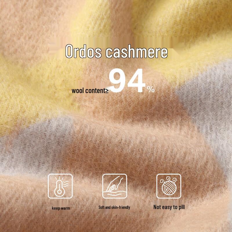 Hengyuanxiang Women's Autumn/Winter Cashmere Blend Scarf