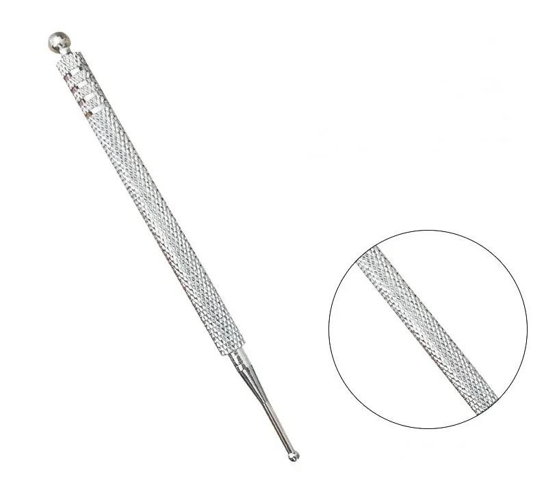 Facial Reflexology Massage Tool Retractable Acupuncture Pen Double Headed Spring Ear Care Tool Point Probe Pen Massager for Face