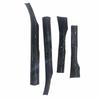 Volkswagen Tiguan Carbon Fiber Door Sill Strips - Interior/Exterior Protection & Anti-Step Modification