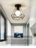 Modern Minimalist Ceiling Light for Foyer, Hallway, Corridor, Balcony, and Bedroom - Wrought Iron Design
