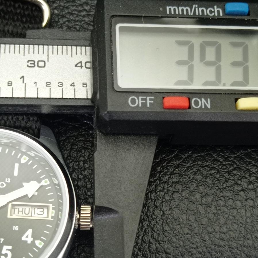 REFURBISHED JAPAN SEIKO 5 AUTOMATIC 6309A MENS BLACK DIAL WATCH A427318-2 QRL-a427318