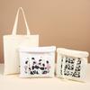 Customized Logo Canvas Shopping Bag - Durable, Eco-friendly, and Ideal for Promotions