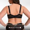 European & American Plus Size Anti-Sagging Mesh Lingerie Bra for Large Busts