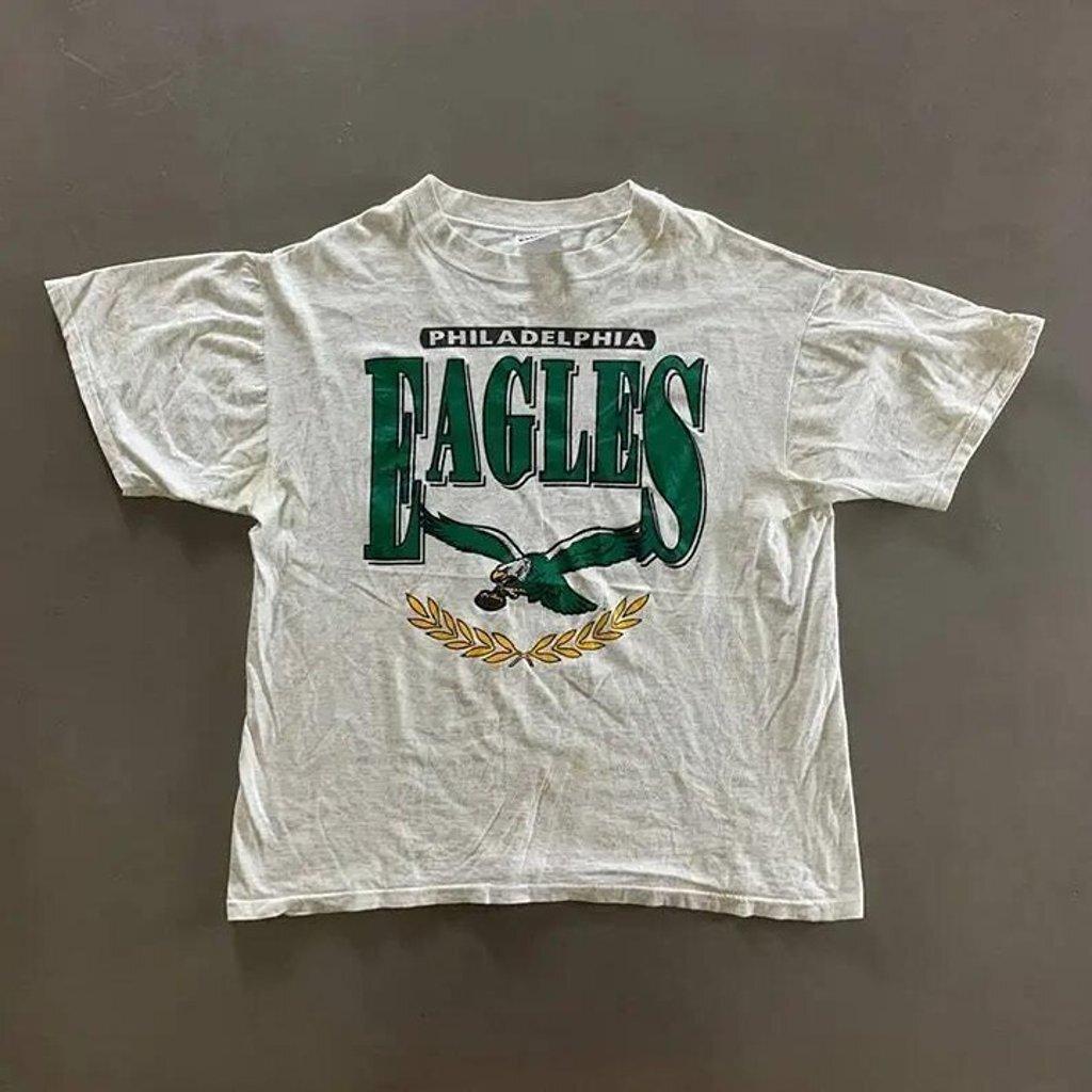 26 90s Philadelphia Eagles Basic style Champs classic style T shirt vtg HN1191 Unisex T-Shirt XXXL