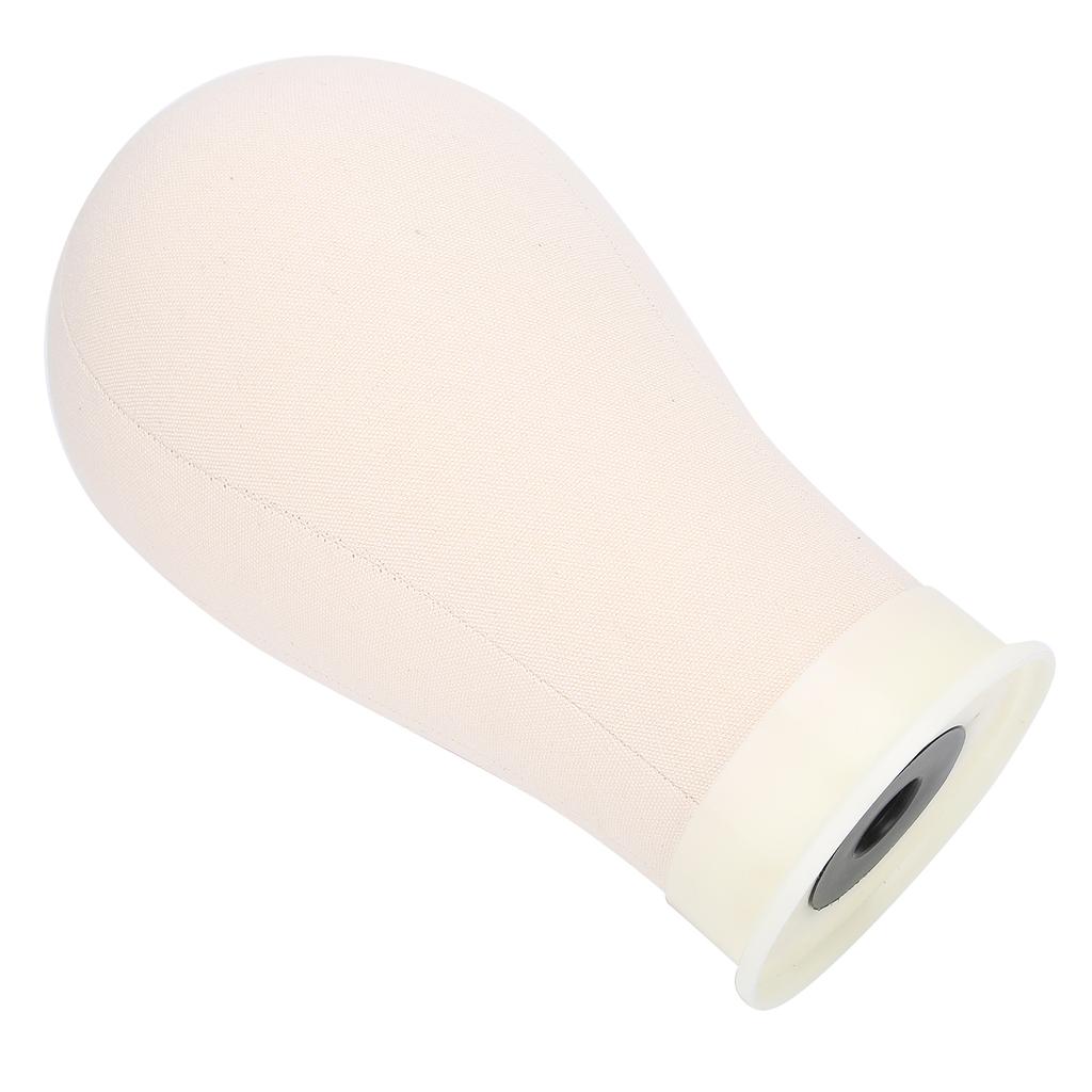 Cork Canvas Block Wig Head Making Wig Display Styling Practice Mannequin Wig Head Model