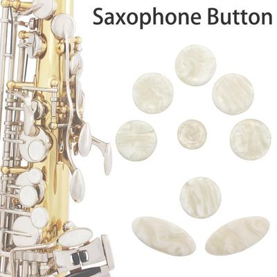 9 Teile/satz Saxophon Finger Tasten Shell Sax Reparatur Teile Ersatz