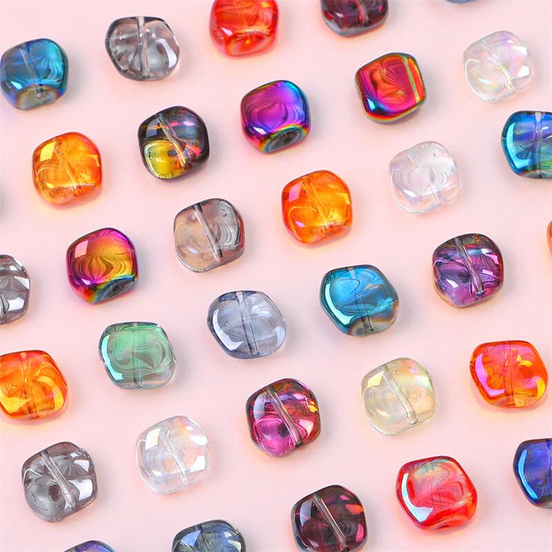 Irregular Glass Crystal Beads for DIY Crafts