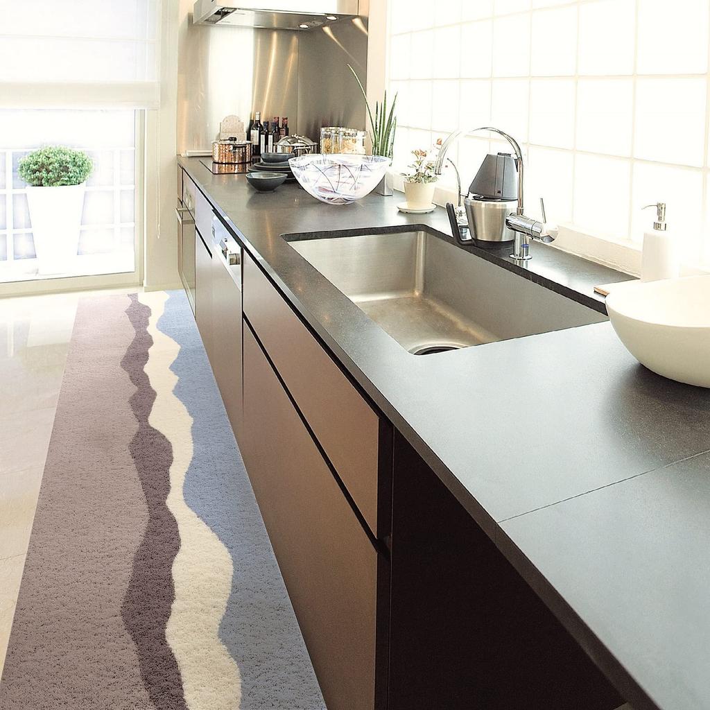 Senko Kimberly Entrance Interior 45 X 70 Modern Made In Odor Product Number 27855 M+home Mat, Mat, Approx. Cm, Beige, Design, Japan, Antibacterial,